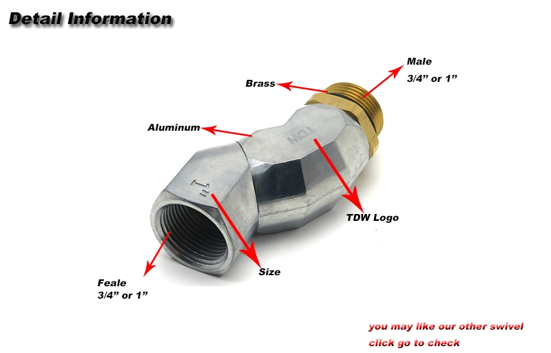 45 Degree Hose Nozzle Swivel Joint for Opw Fuel Nozzle (TDW-B45)