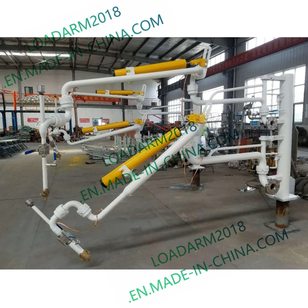 Fuel Oil Refined Diesel Aluminum Top and Bottom Truck Liquid Loading Arm for Movable Top Loading Skid-Mounted System