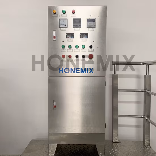 Hone Custom 1000L Shampooing Cosmétique Lave-Vaisselle Lavage Liquide Double Pot Mélangeur Réservoir À Vitesse Variable Mélangeur Équipement avec Chauffage
