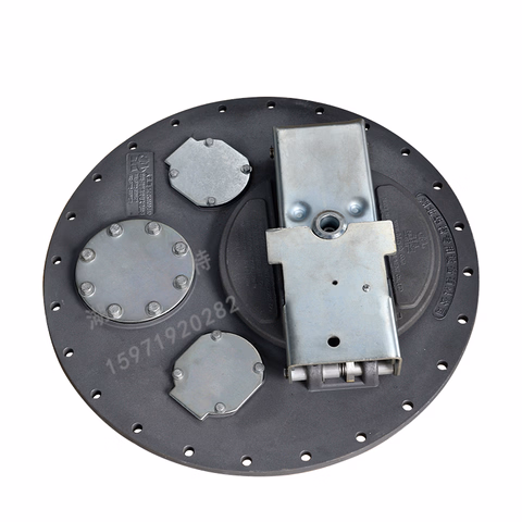 Couvercle de trou d'homme en aluminium de 16 po d'alimentation d'usine 460 pour camion-citerne à carburant