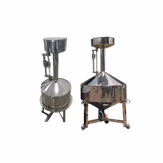 La boîte de mesure en acier inoxydable de tous les types d'huile la plus chaude